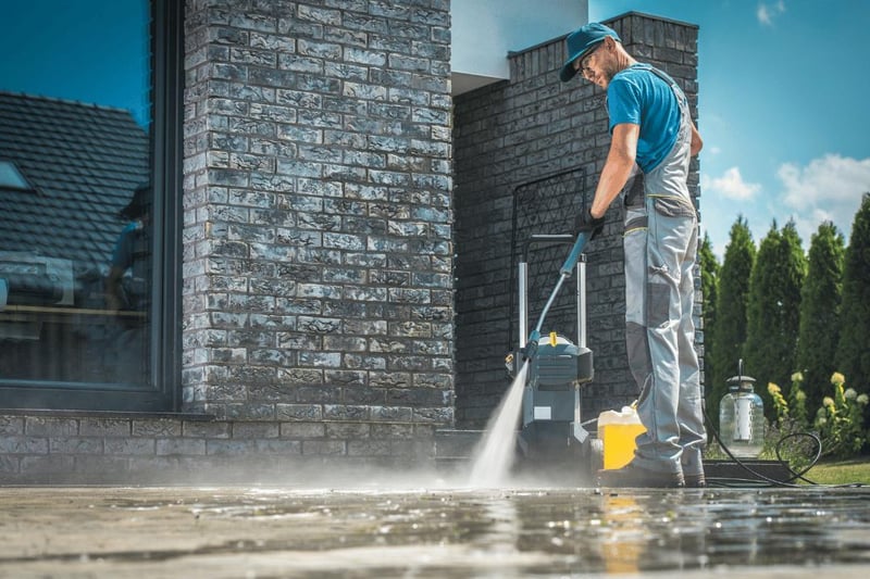 Pressure Washing for Commercial Properties_Building Facades, Sidewalks, and More