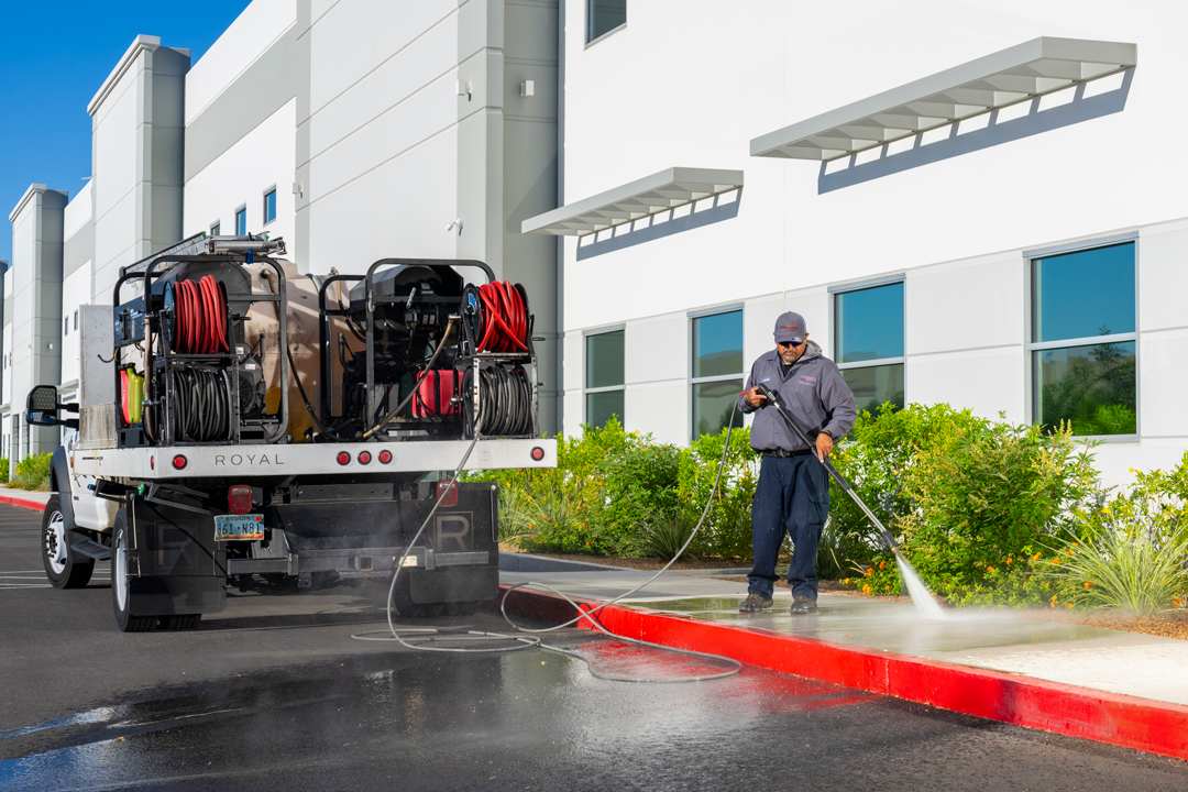 Commercial Pressure Washing